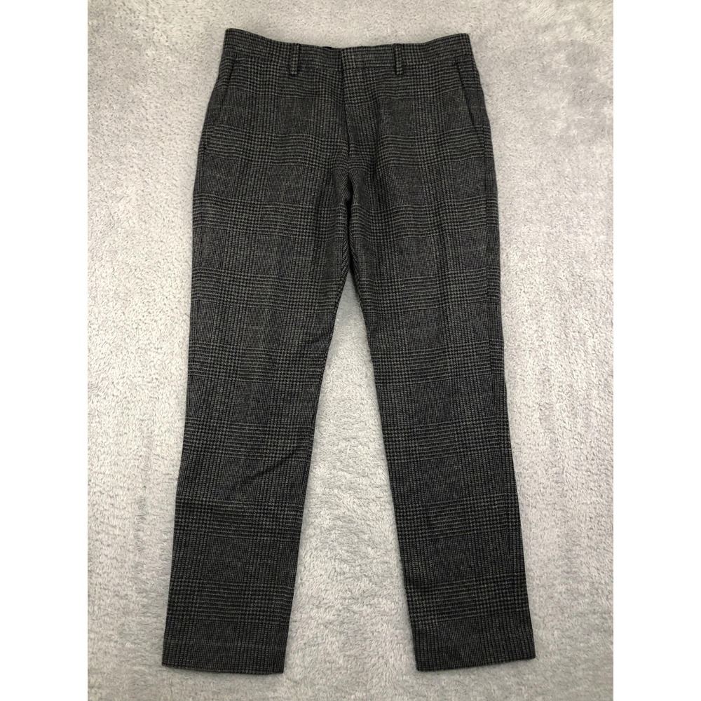 J Crew Pants Mens 32x30 (Tag 31x30) Multicolor Cashmere Wool Ludlow Slim Plaid